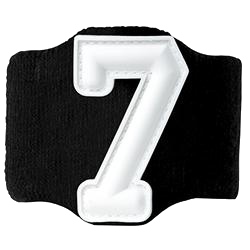 Numbered Sports Wristband - 7
