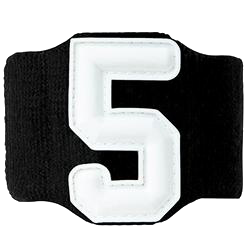 Numbered Sports Wristband - 5