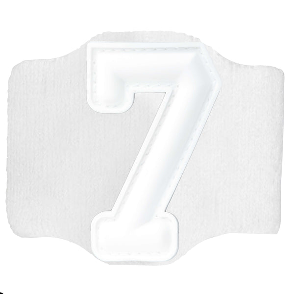 Numbered Sports Wristband - 7