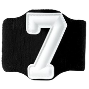 Numbered Sports Wristband - 7